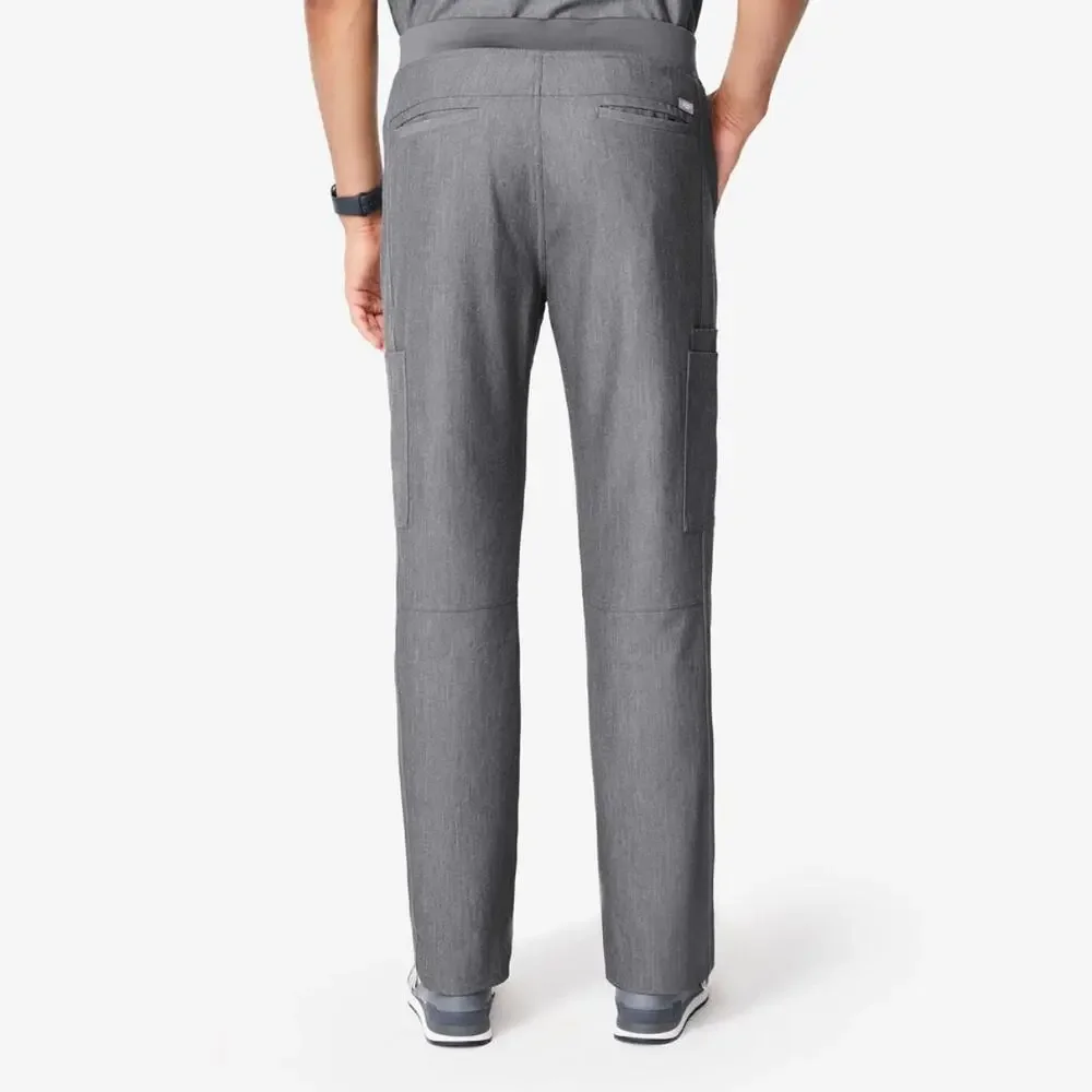 Figs Men's Axim Cargo Scrub Pants - Gray - Small
